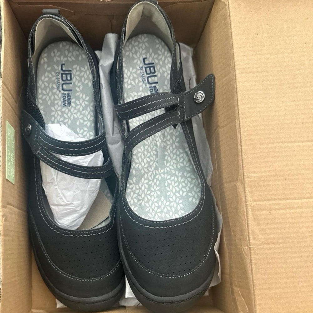 JBU Women's Black Mary Jane Shoes